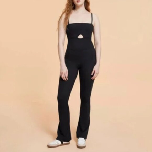 Blogilates Pants - Blogilates x Target Women's Peekaboo Flare Active Jumpsuit